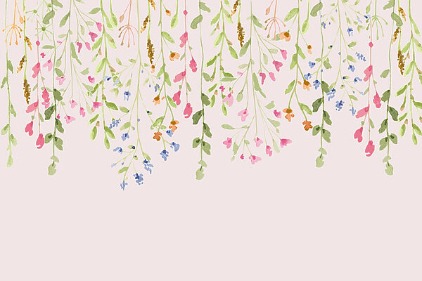 Peinture de fleurs et de feuilles Peinture de fleurs et de feuilles