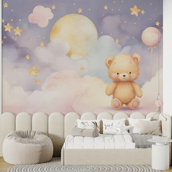 Ourson assis sur un nuage Ourson assis sur un nuage