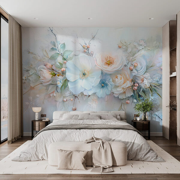 Peinture de fleurs et de feuilles Peinture de fleurs et de feuilles