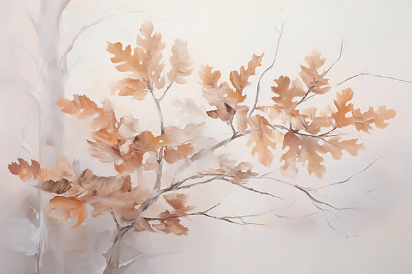 Arbre aux feuilles brunes Arbre aux feuilles brunes