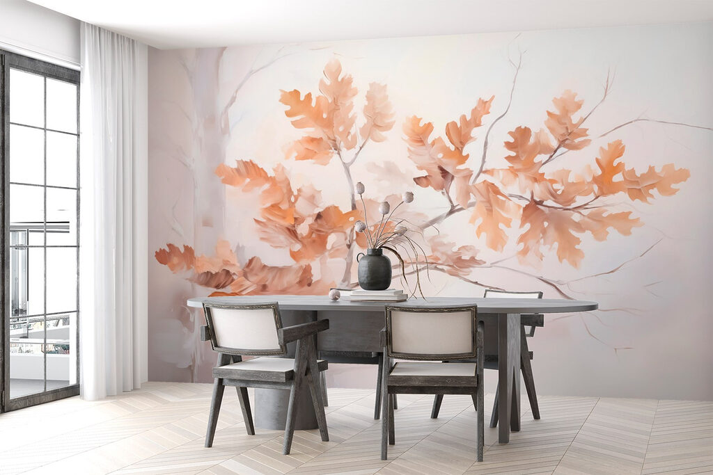 Tree with brown leaves Tree with brown leaves