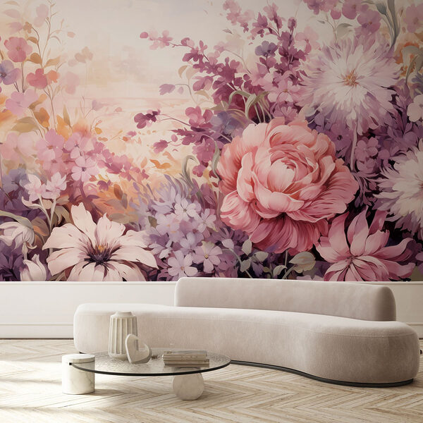 Peinture de fleurs et de feuilles Peinture de fleurs et de feuilles