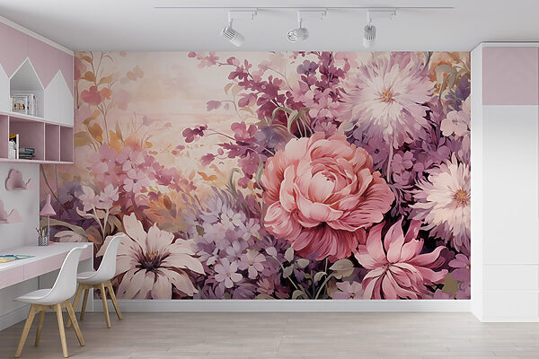 Peinture de fleurs et de feuilles Peinture de fleurs et de feuilles