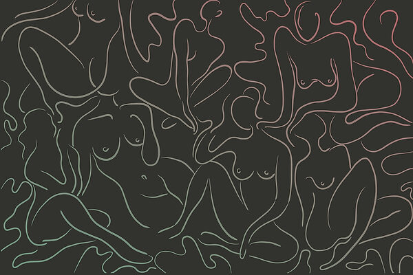 Groupe de corps de femmes Groupe de corps de femmes