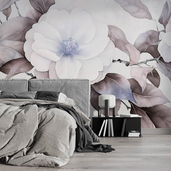 Painting of a flower Painting of a flower