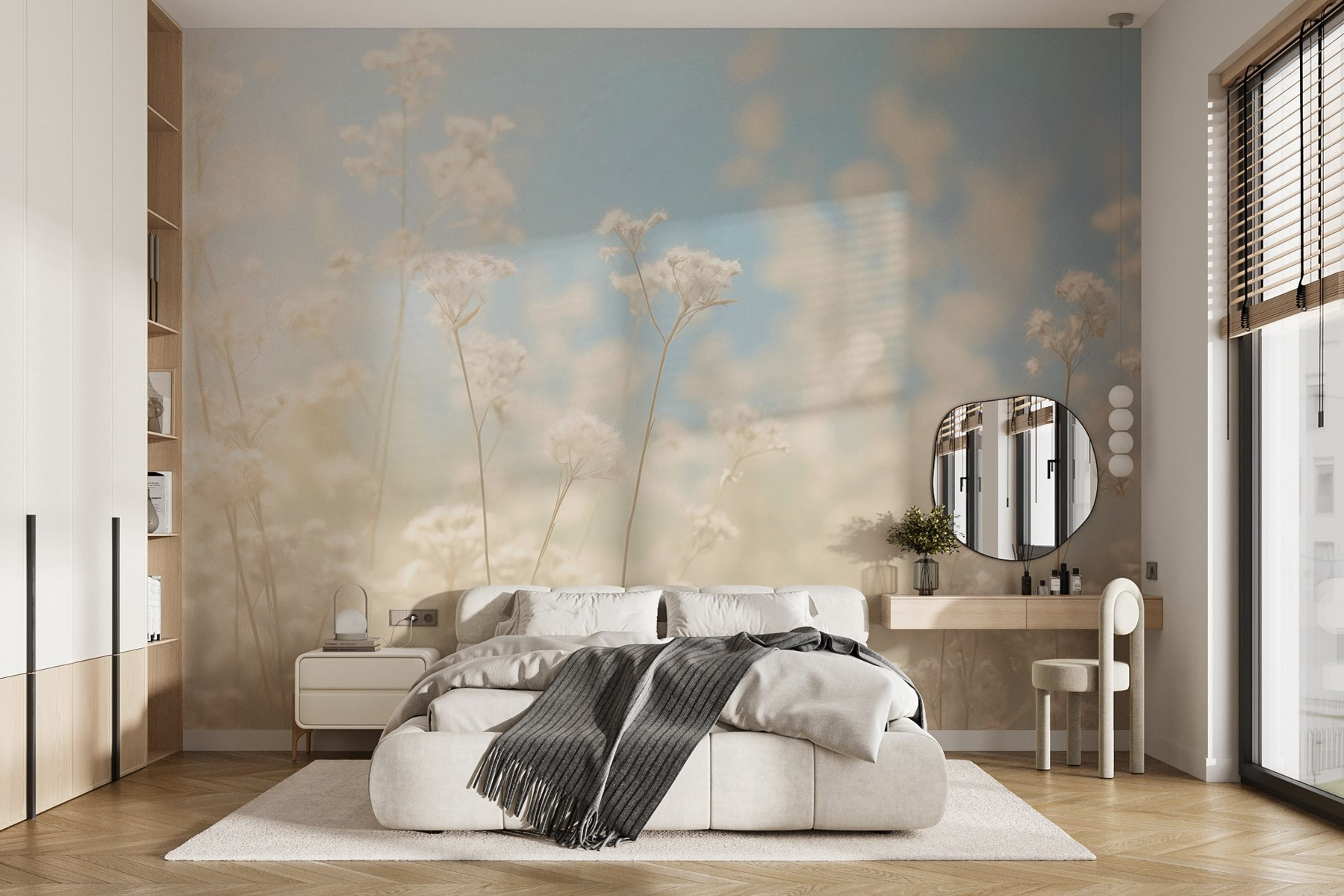 Dreamy flowers in soft sunlight Dreamy flowers in soft sunlight