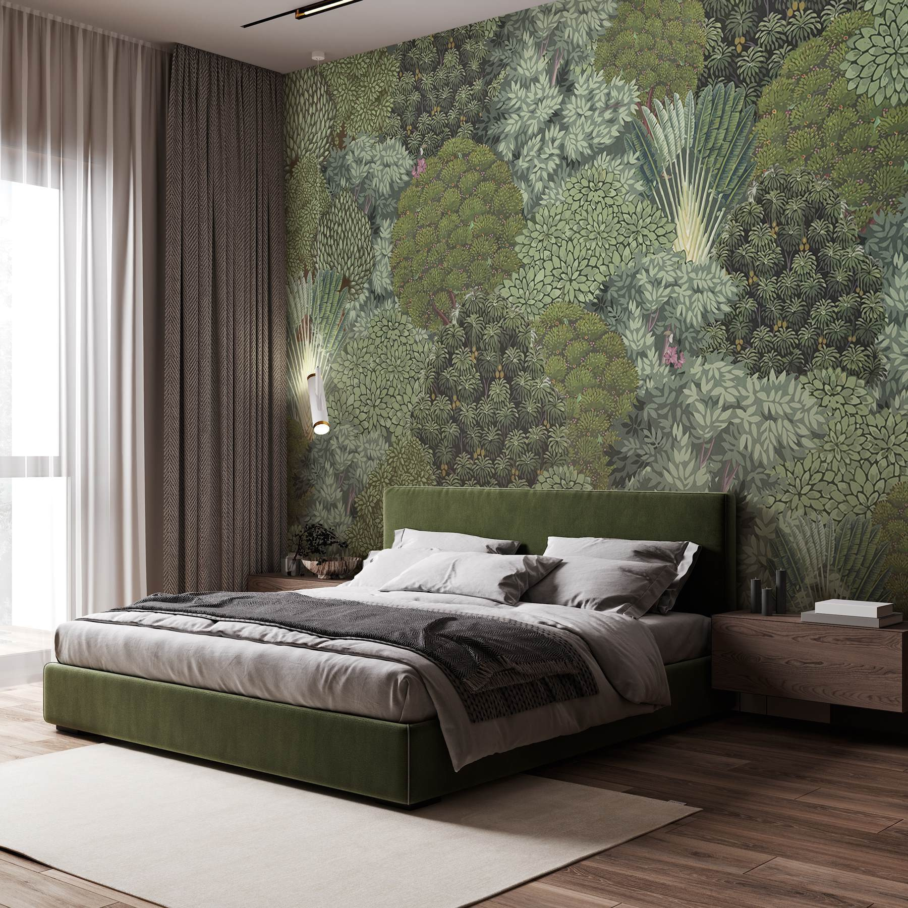 Large group of trees Large group of trees