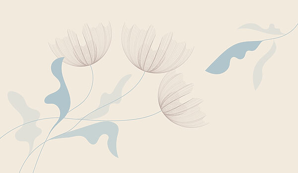 Dessin de fleurs et de feuilles Dessin de fleurs et de feuilles