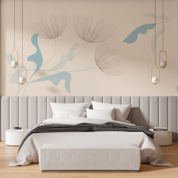 Dessin de fleurs et de feuilles Dessin de fleurs et de feuilles