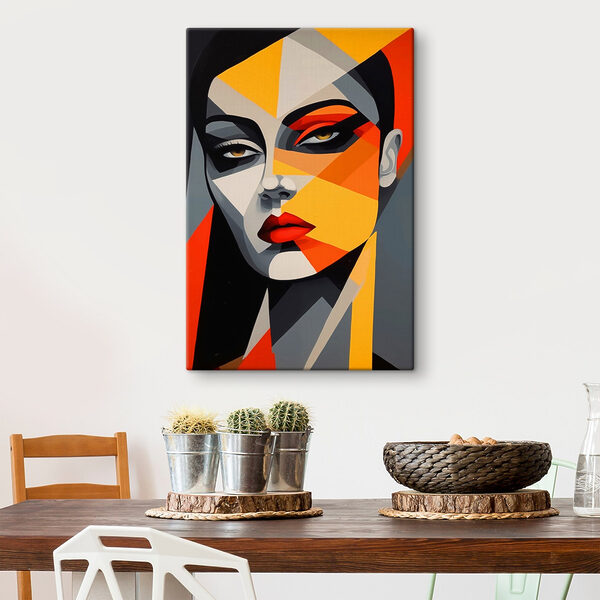 Peinture d'un visage de femme Peinture d'un visage de femme