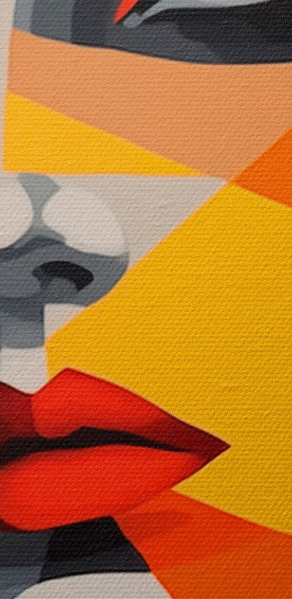 Peinture d'un visage de femme Peinture d'un visage de femme