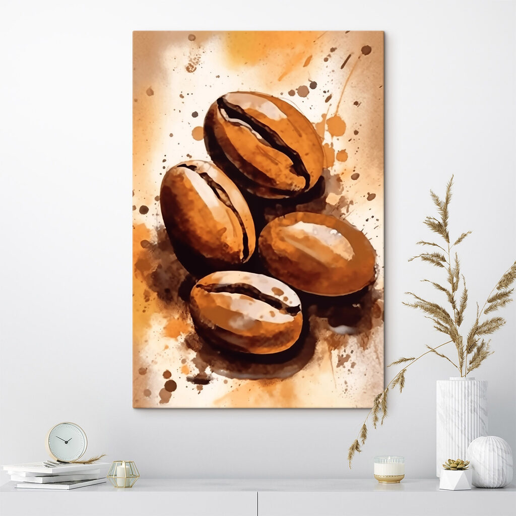 Group of coffee beans Group of coffee beans