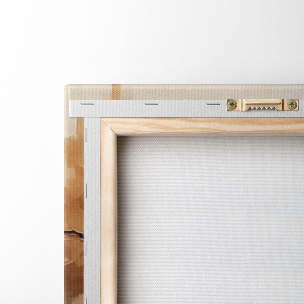 Coffee cup and beans on a saucer