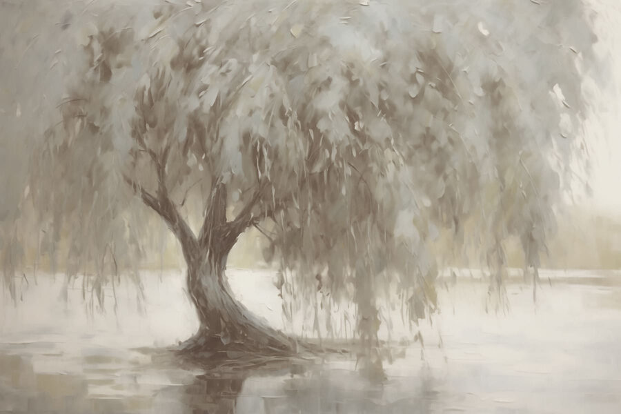 Papier peint Arbre dans l'eau – Image 4