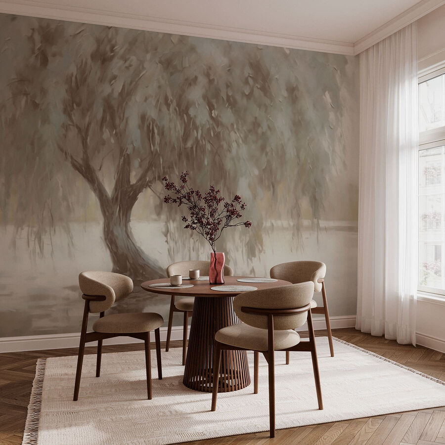 Papier peint Arbre dans l'eau – Image 3