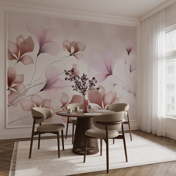 Fleurs délicates dans des tons doux et pastels Fleurs délicates dans des tons doux et pastels