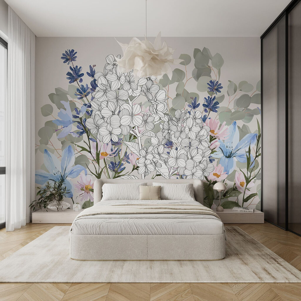 Delicate blooms in soft hues Delicate blooms in soft hues