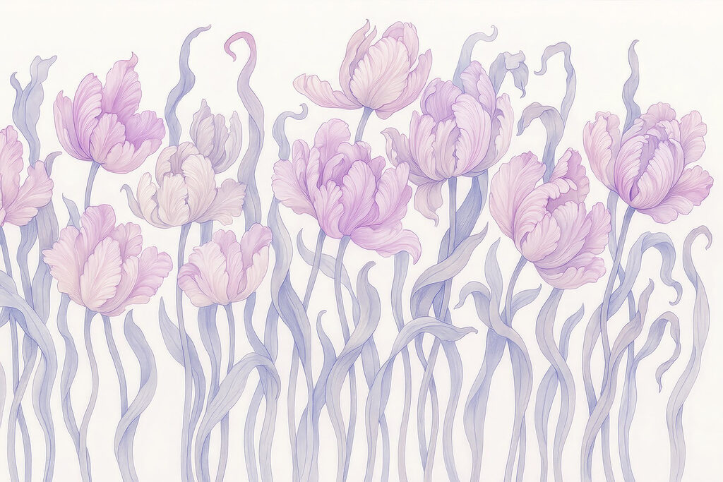 Groupe de fleurs violettes Groupe de fleurs violettes