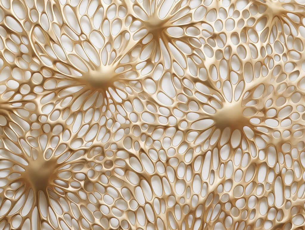 Motifs organiques complexes dans des teintes douces Motifs organiques complexes dans des teintes douces
