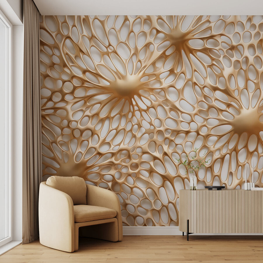 Motifs organiques complexes dans des teintes douces Motifs organiques complexes dans des teintes douces