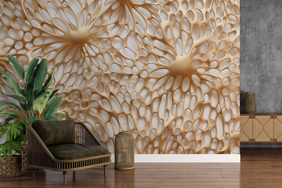 Motifs organiques complexes dans des teintes douces Motifs organiques complexes dans des teintes douces