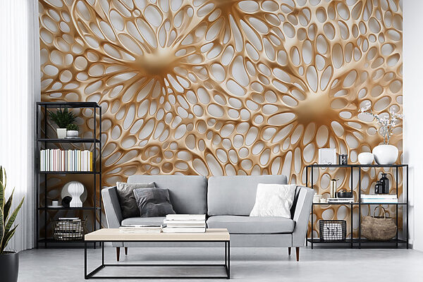 Motifs organiques complexes dans des teintes douces Motifs organiques complexes dans des teintes douces