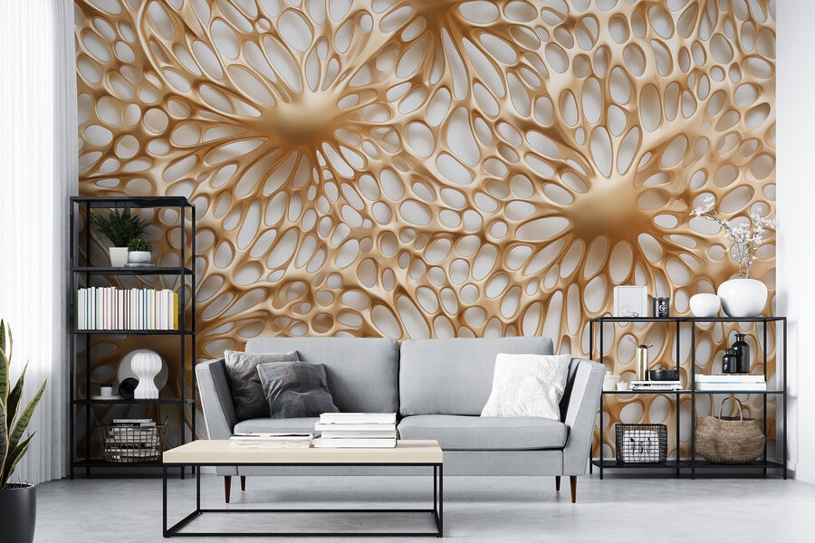 Motifs organiques complexes dans des teintes douces Motifs organiques complexes dans des teintes douces