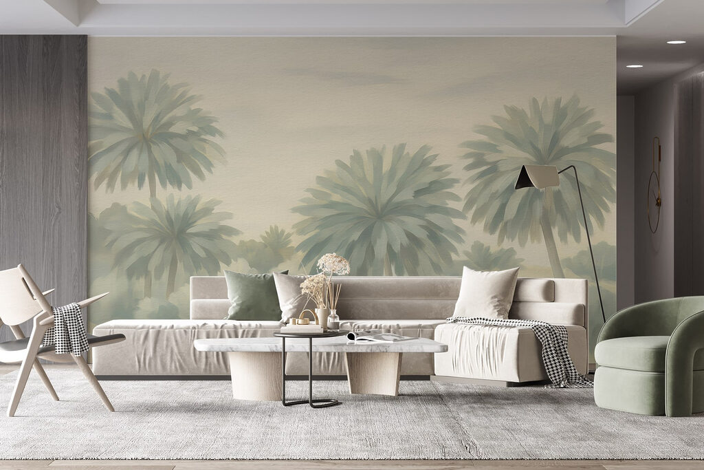 Group of palm trees Group of palm trees