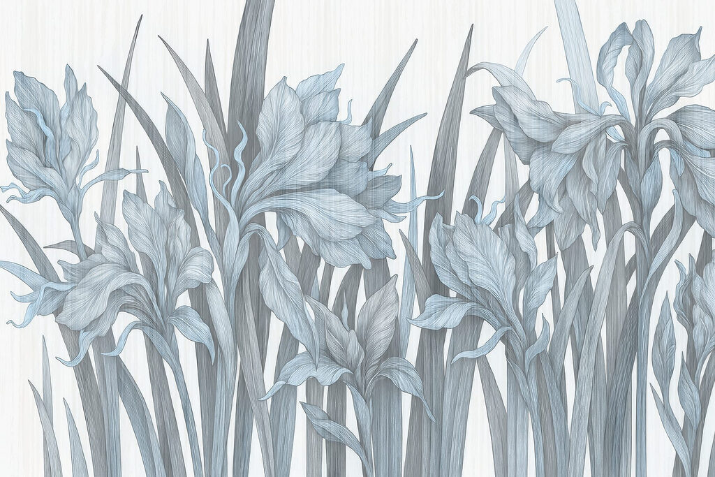 Des fleurs délicates dans des teintes tranquilles Des fleurs délicates dans des teintes tranquilles