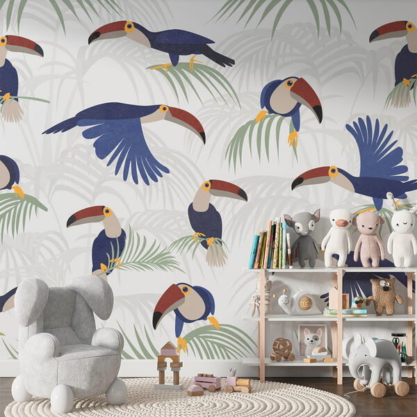 Motif des oiseaux et des plantes Motif des oiseaux et des plantes