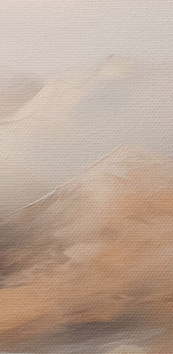 Painting of mountains and fog Painting of mountains and fog