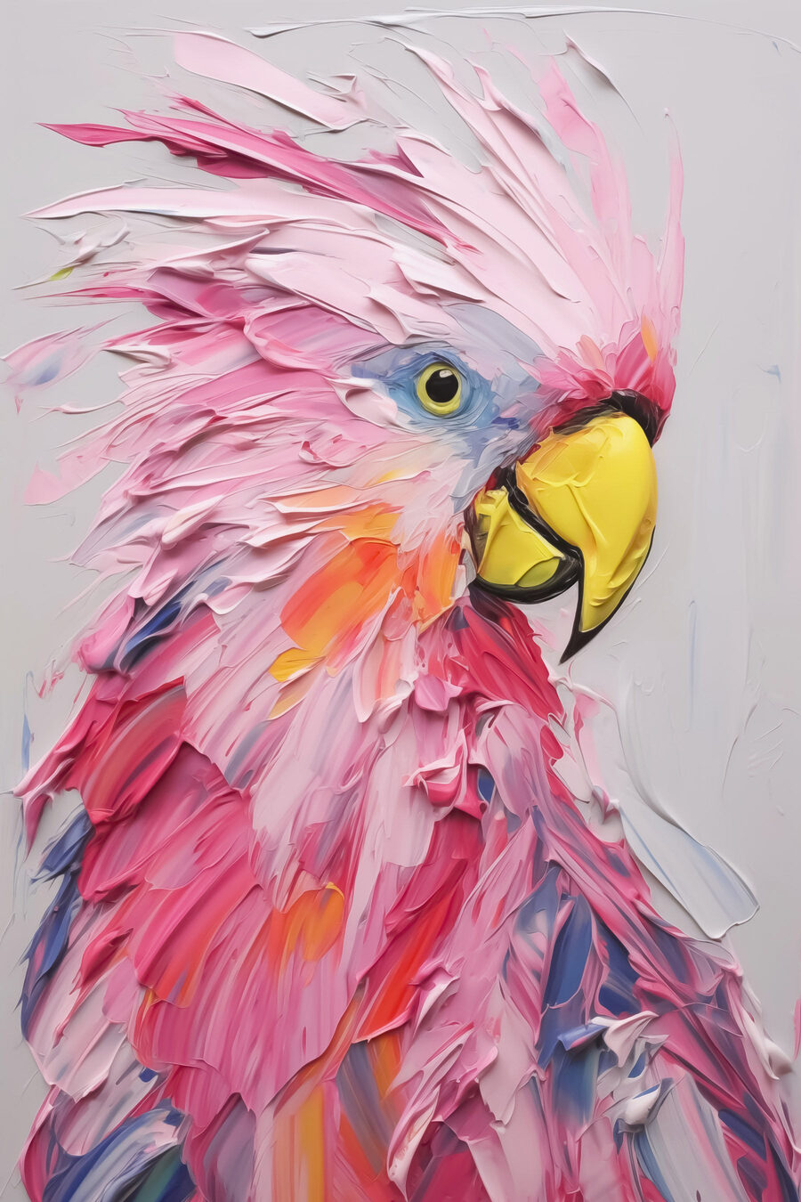Peinture d'un oiseau