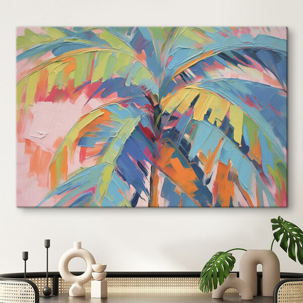 Tableaux Tableaux Peinture d'un palmier (UGS : s44135)