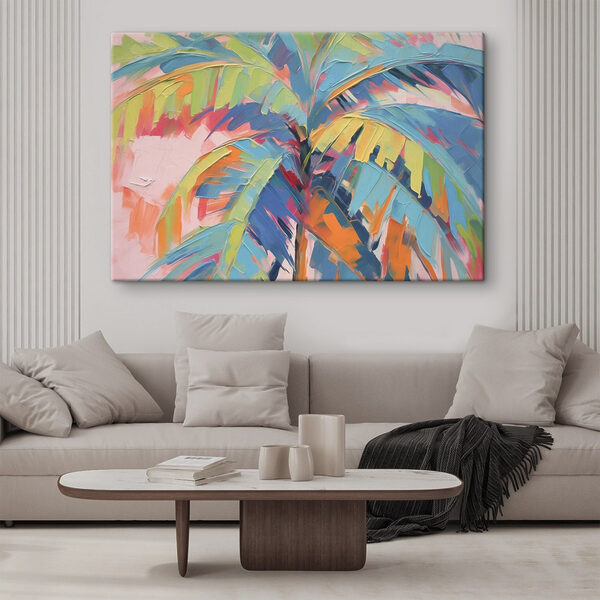 Painting of a palm tree