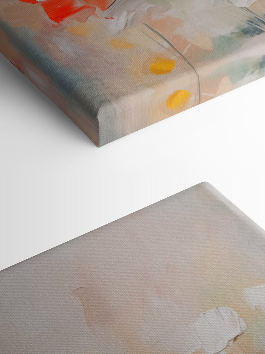 Peinture de fleurs sur un mur Peinture de fleurs sur un mur