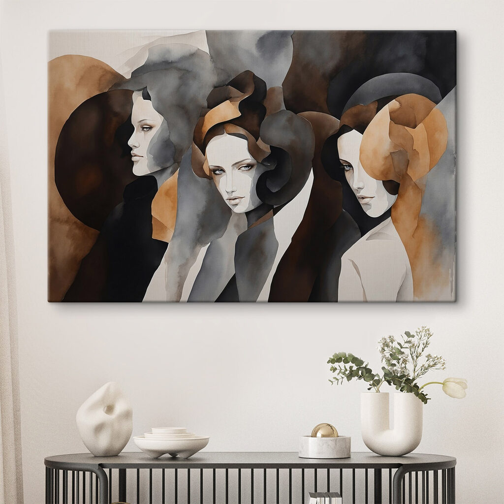 Group of women with different colors