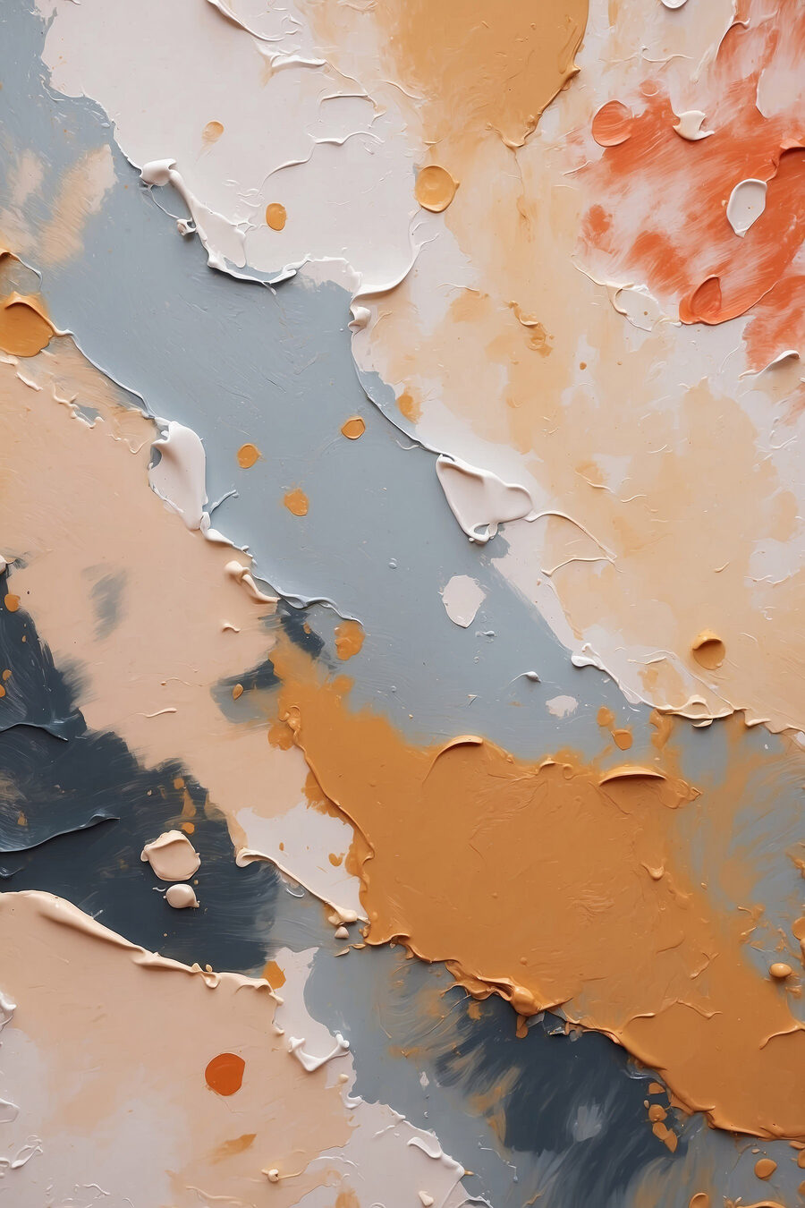 Textures artistiques dans des tons chauds