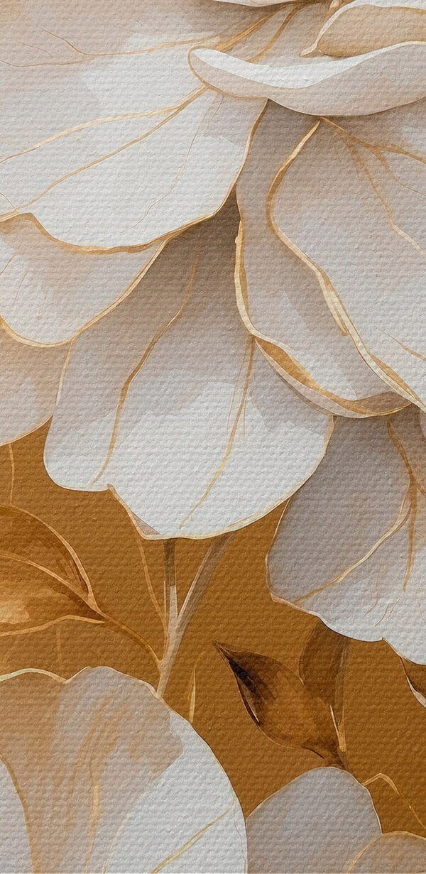 Fleurs élégantes sur fond texturé Fleurs élégantes sur fond texturé