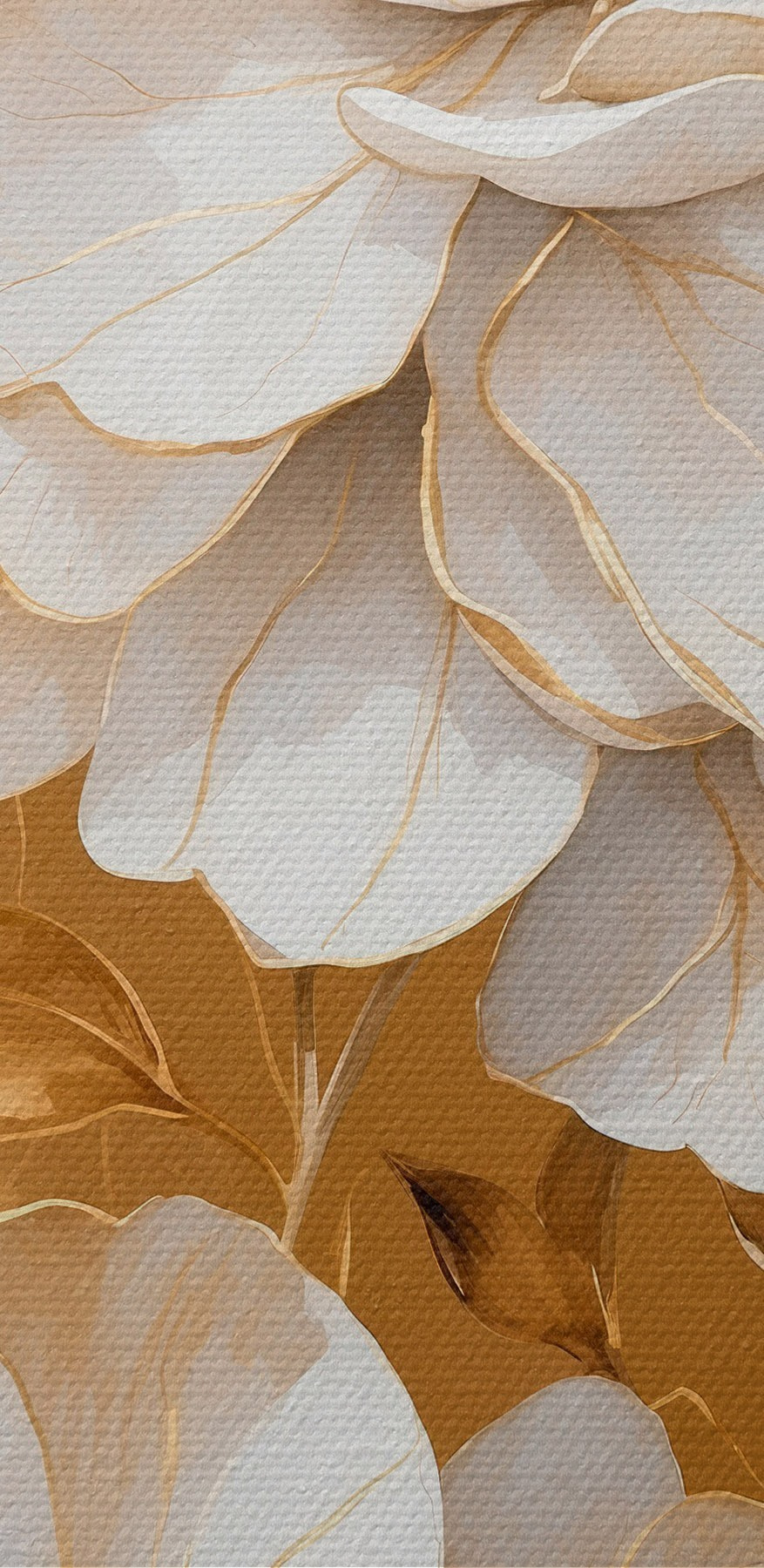 Fleurs élégantes sur fond texturé Fleurs élégantes sur fond texturé