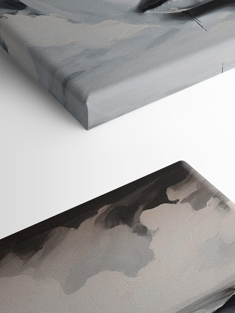 Ethereal beauty in monochromatic tones