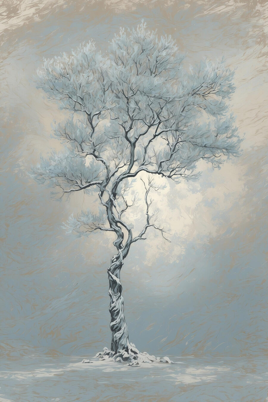Arbre enneigé Arbre enneigé
