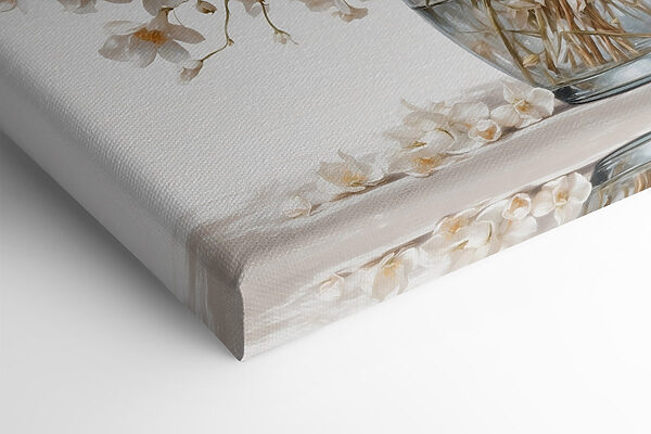 Vase de fleurs blanches Vase de fleurs blanches