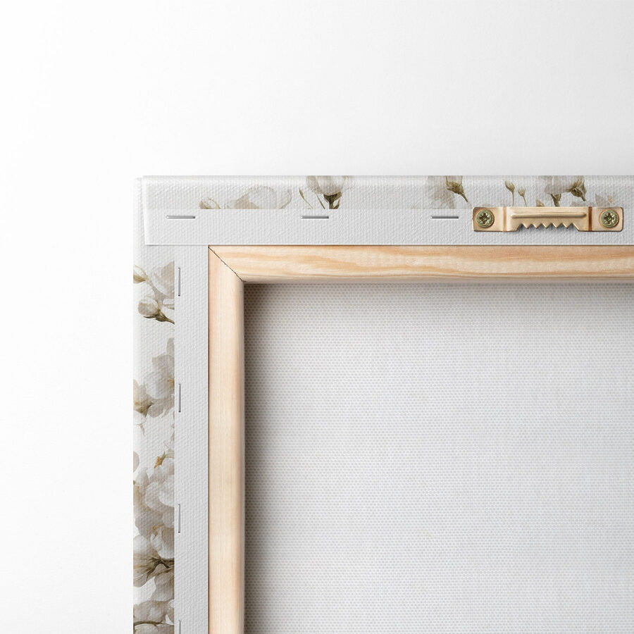 Vase de fleurs blanches