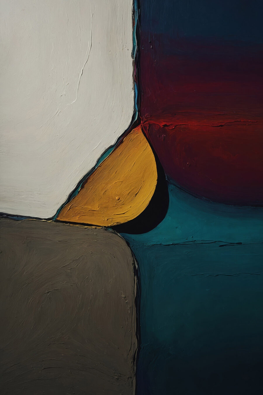 Formes abstraites dans des couleurs vives. Formes abstraites dans des couleurs vives.