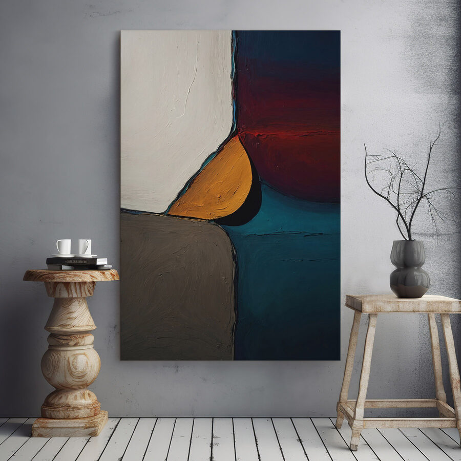 Formes abstraites dans des couleurs vives. Formes abstraites dans des couleurs vives.