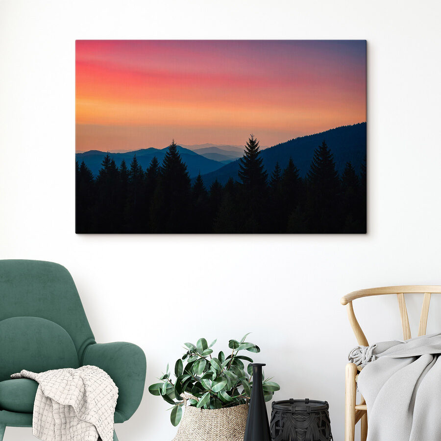 Tableaux Groupe d'arbres dans une forêt – Image 3