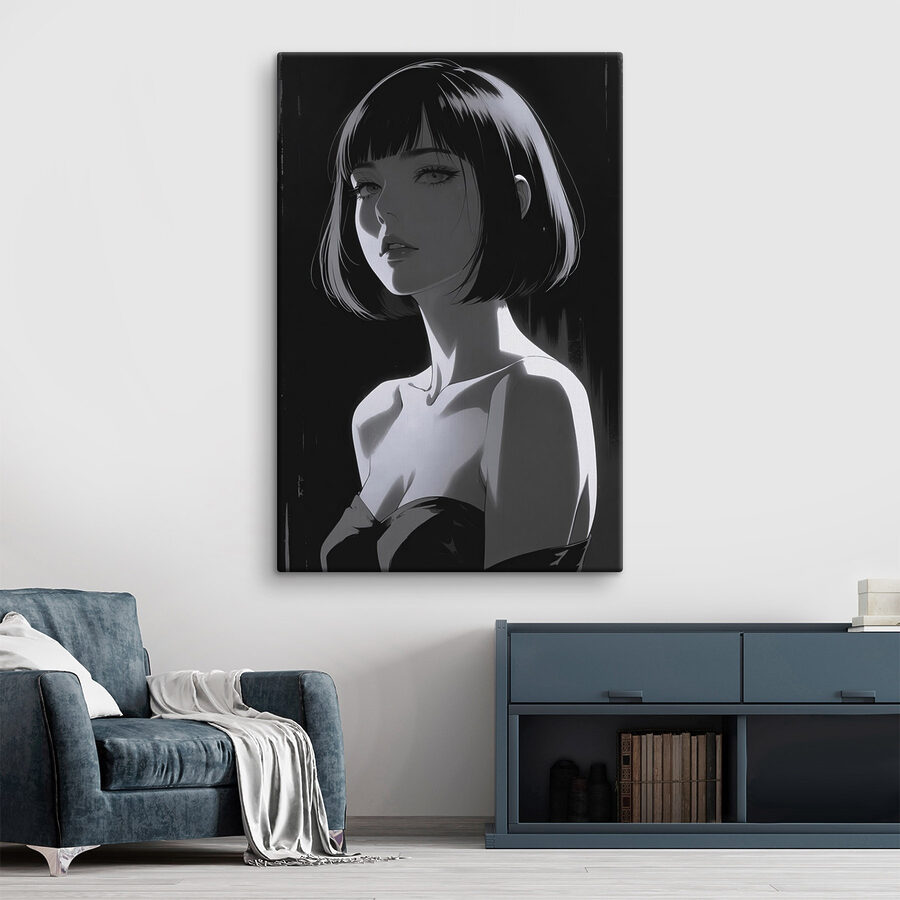 Femme aux cheveux courts Femme aux cheveux courts