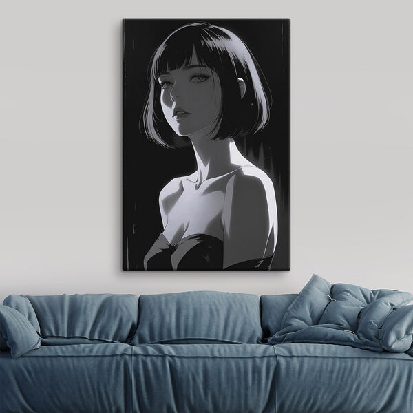 Femme aux cheveux courts Femme aux cheveux courts