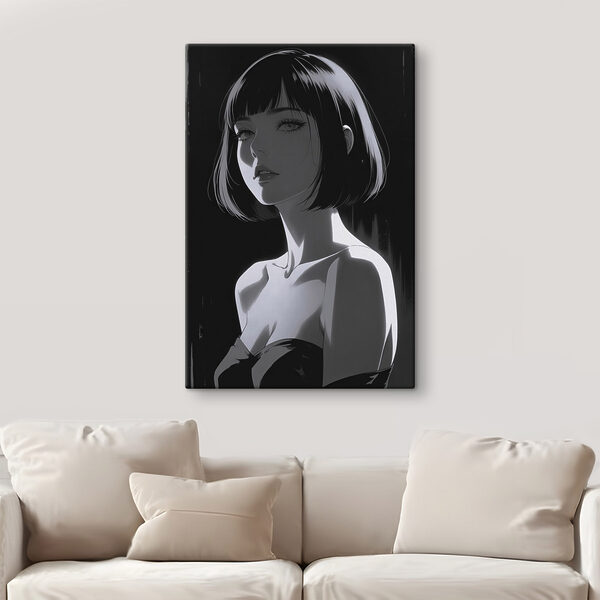 Femme aux cheveux courts Femme aux cheveux courts