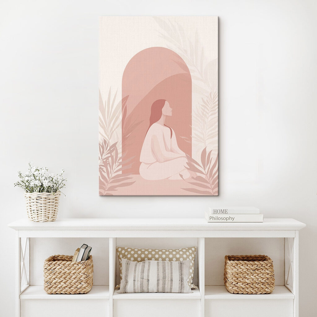 s44154pig300 1024x1024 - Femme assise en robe blanche - tegory